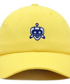 roboter premium vaterhut gestickte baseballkappe niedliches roboter logo 8435