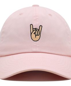 Rock und Roll Premium Vaterhut Gestickte Baseballkappe Handzeichen Frieden rock und roll premium vaterhut gestickte baseballkappe handzeichen frieden 7168