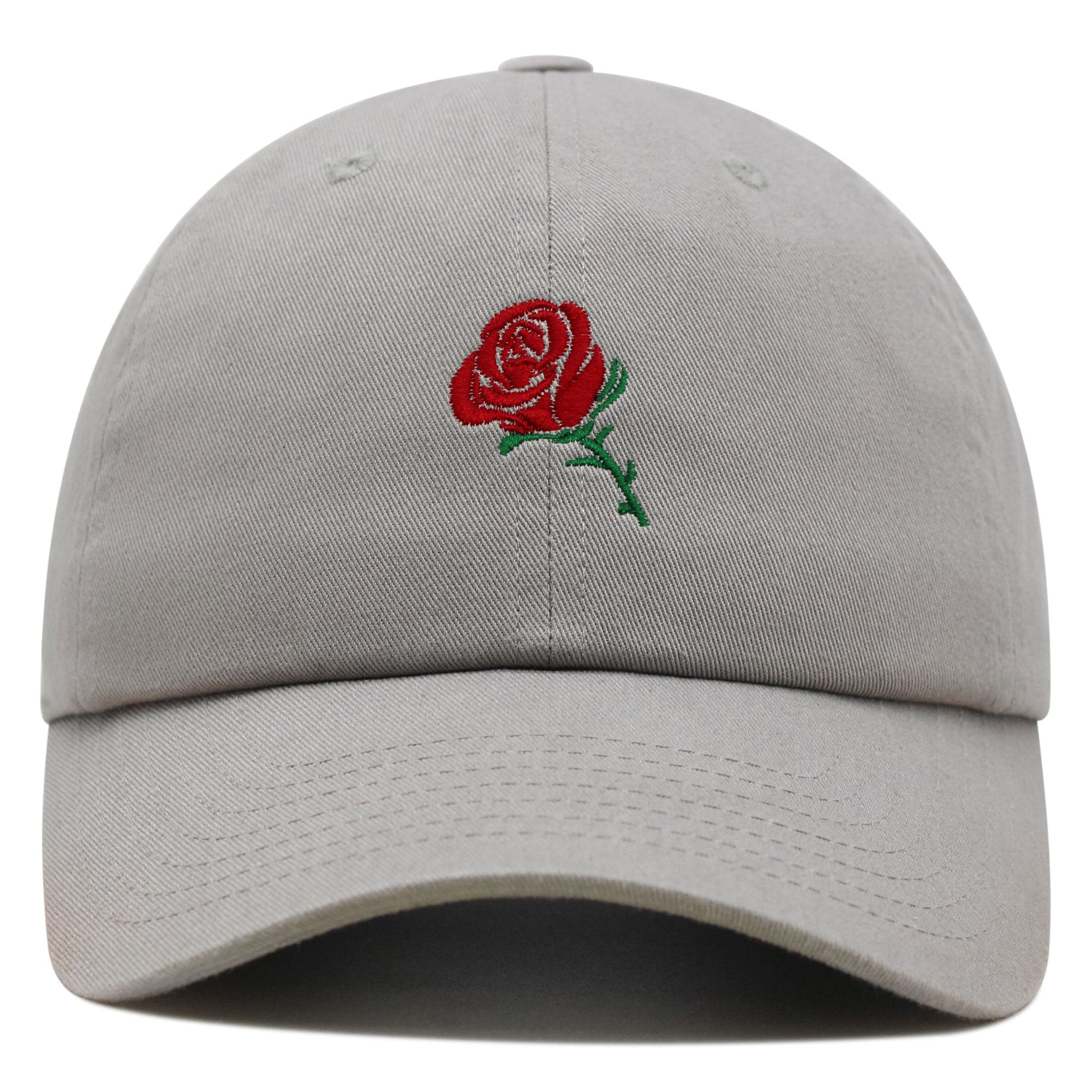 rose premium vaterhut gestickte baseballkappe blume floral liebe 5924