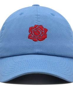 Rote Rose Premium Vaterhut Gestickte Baumwoll Baseballkappe Blume rote rose premium vaterhut gestickte baumwoll baseballkappe blume 1432