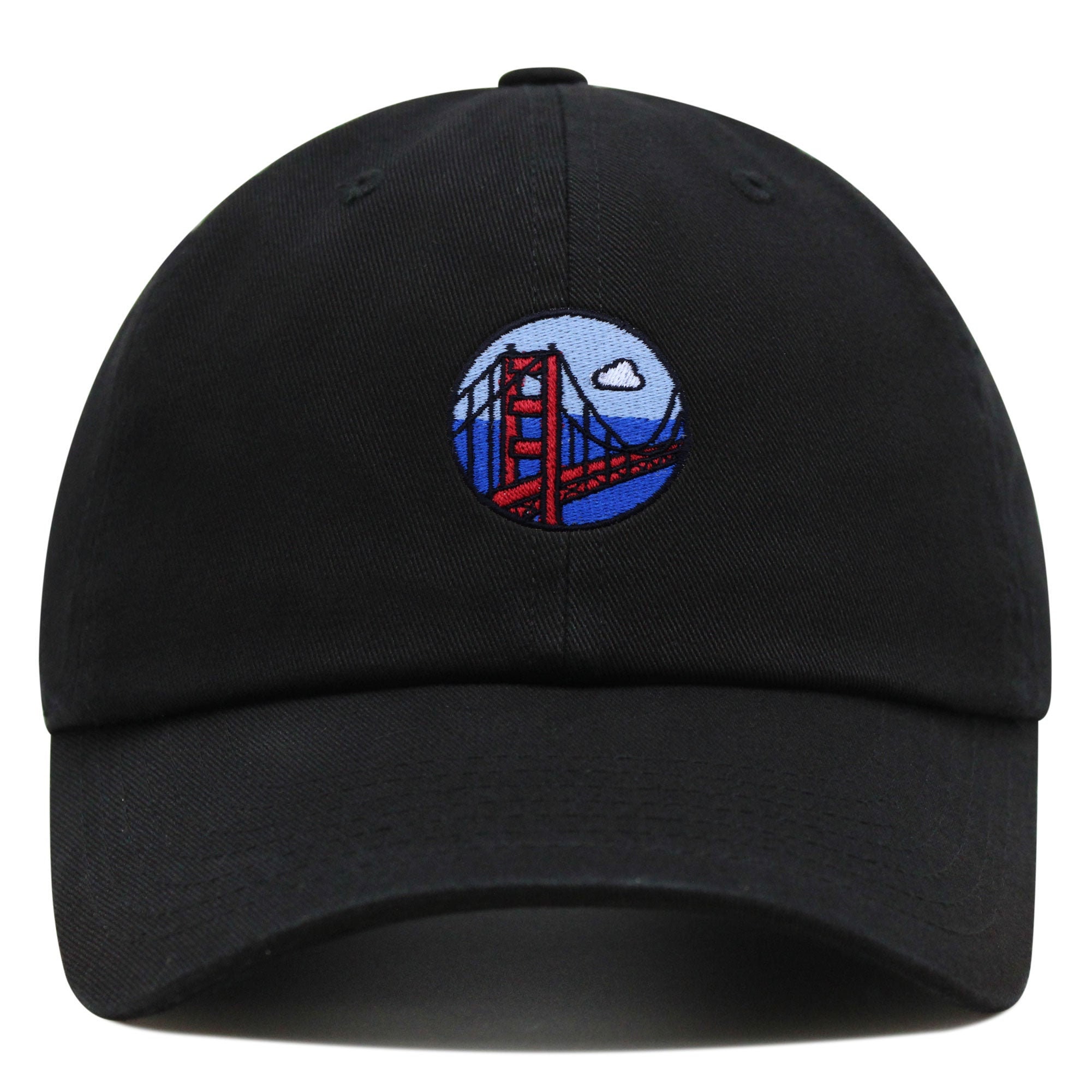 San Francisco Brücke Premium Vaterhut Gestickte Baseballkappe Reise Logo san francisco brücke premium vaterhut gestickte baseballkappe reise logo 2234