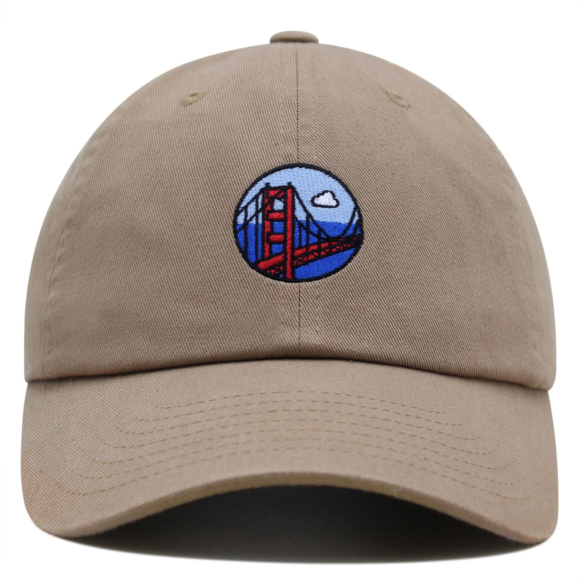 San Francisco Brücke Premium Vaterhut Gestickte Baseballkappe Reise Logo san francisco brücke premium vaterhut gestickte baseballkappe reise logo 3213