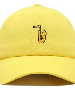 Saxophon Premium Vaterhut Gestickte Baseballkappe Instrument saxophon premium vaterhut gestickte baseballkappe instrument 2055