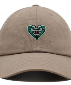 Schlange Premium Vaterhut Gestickte Baseballkappe Kobra schlange premium vaterhut gestickte baseballkappe kobra 5085