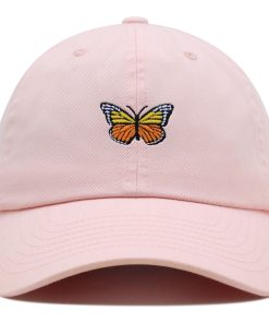 Schmetterling Premium Vaterhut Gestickte Baumwoll Baseballkappe Tattoo Stil schmetterling premium vaterhut gestickte baumwoll baseballkappe tattoo stil 7419