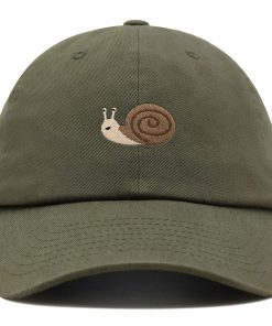 schnecke premium vaterhut gestickte baseballkappe niedlich 5033