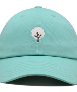 schneebedeckter baum premium vaterhut gestickte baseballkappe winter 8019