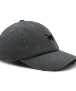 schwarze katze premium vaterhut gestickte baseballkappe niedliches kätzchen 5551