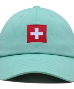 Schweizer Flagge Premium Vaterhut Gestickte Baumwoll Baseballkappe Fußball schweizer flagge premium vaterhut gestickte baumwoll baseballkappe fußball 2124