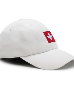 Schweizer Flagge Premium Vaterhut Gestickte Baumwoll Baseballkappe Fußball schweizer flagge premium vaterhut gestickte baumwoll baseballkappe fußball 7373