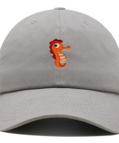 Seepferdchen Premium Vaterhut Gestickte Baseballkappe Ozean Fisch seepferdchen premium vaterhut gestickte baseballkappe ozean fisch 1148