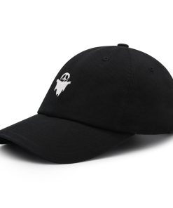 Spooky Ghost Premium Vaterhut Gestickte Baseballkappe Kostüm spooky ghost premium vaterhut gestickte baseballkappe kostüm 6892