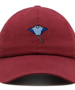 Stachelrochen Premium Vaterhut Gestickte Baseballkappe Angeln Ozean stachelrochen premium vaterhut gestickte baseballkappe angeln ozean 2769