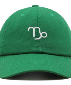 steinbock premium vaterhut gestickte baumwoll baseballkappe sternzeichen 6742