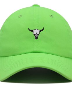 stierkopf premium vaterhut gestickte baseballkappe cowboy 3156