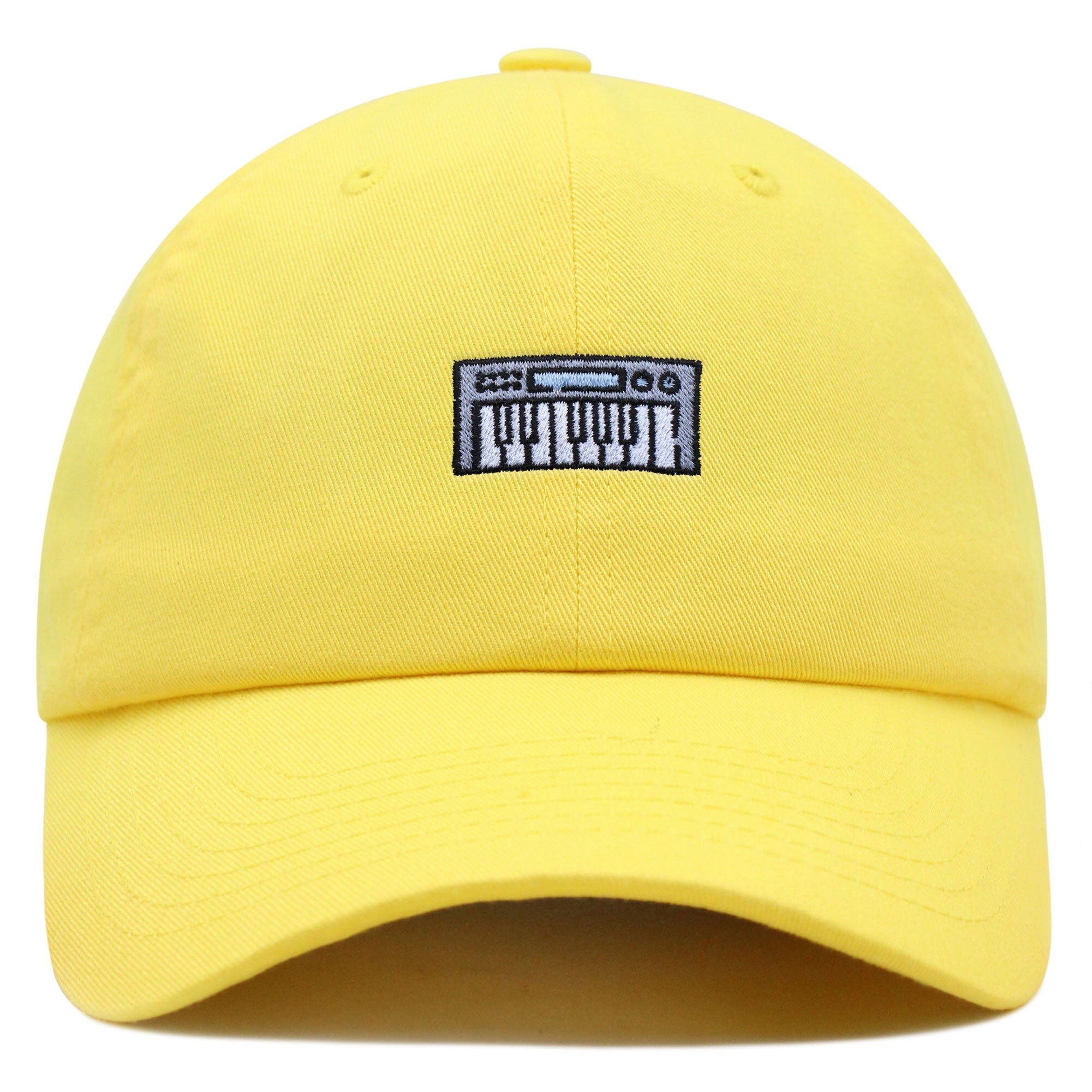 synthesizer keyboard premium vaterhut gestickte baseballkappe musikinstrument 1235