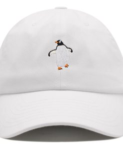 tanzender pinguin premium vaterhut gestickte baseballkappe winter 1100