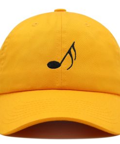 tel note premium vaterhut gestickte baseballkappe musik symbol 4668