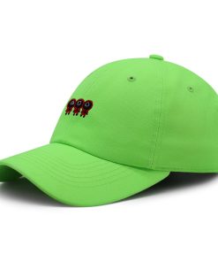 Tintenfisch Charakter Premium Vaterhut Gestickte Baseballkappe Spiel Rotes Uniform tintenfisch charakter premium vaterhut gestickte baseballkappe spiel rotes uniform 5711