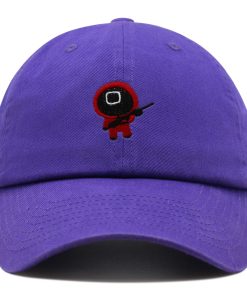 tintenfischmann premium vaterhut gestickte baseballkappe spiel tod 1046