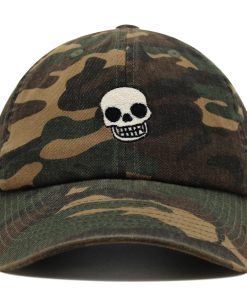 Totenkopf Premium Vaterhut Gestickte Baseballkappe Mädchenhaft Halloween totenkopf premium vaterhut gestickte baseballkappe mädchenhaft halloween 6439