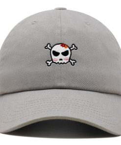 Totenkopf Premium Vaterhut Gestickte Baseballkappe Schleife Mädchenhaft totenkopf premium vaterhut gestickte baseballkappe schleife mädchenhaft 6261