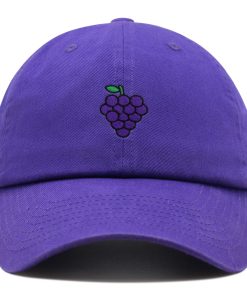 trauben premium vaterhut gestickte baseballkappe frucht 5796
