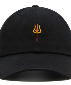 Trishul Premium Vaterhut Gestickte Baseballkappe Indisch Traditionell trishul premium vaterhut gestickte baseballkappe indisch traditionell 5888