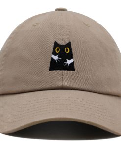 Umarmungen Premium Vaterhut Gestickte Baseballkappe Schwarze Katze Mama umarmungen premium vaterhut gestickte baseballkappe schwarze katze mama 6113