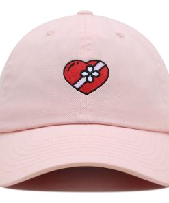 Valentinstag Schokolade Premium Vaterhut Gestickte Baseballkappe Niedliche Schokolade valentinstag schokolade premium vaterhut gestickte baseballkappe niedliche schokolade 2640