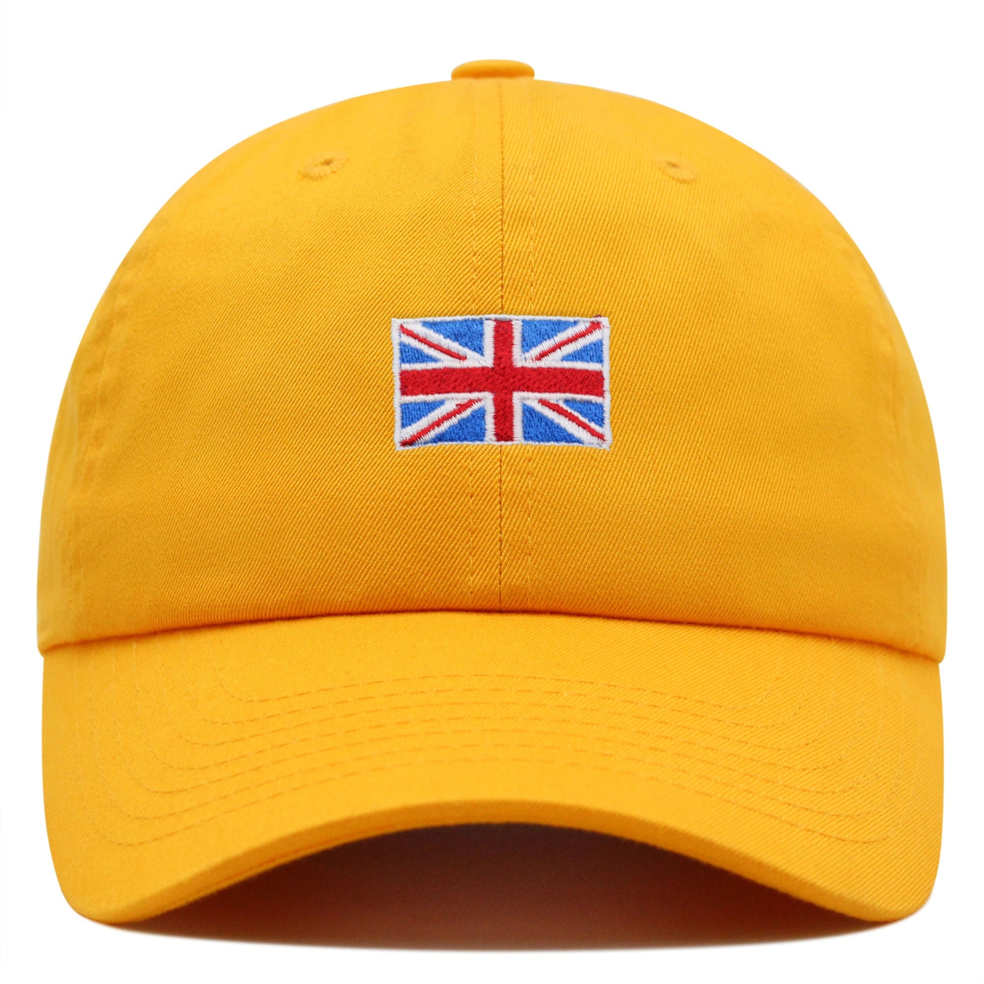 vereinigtes königreich flagge premium vaterhut gestickte baumwoll baseballkappe uk 7530