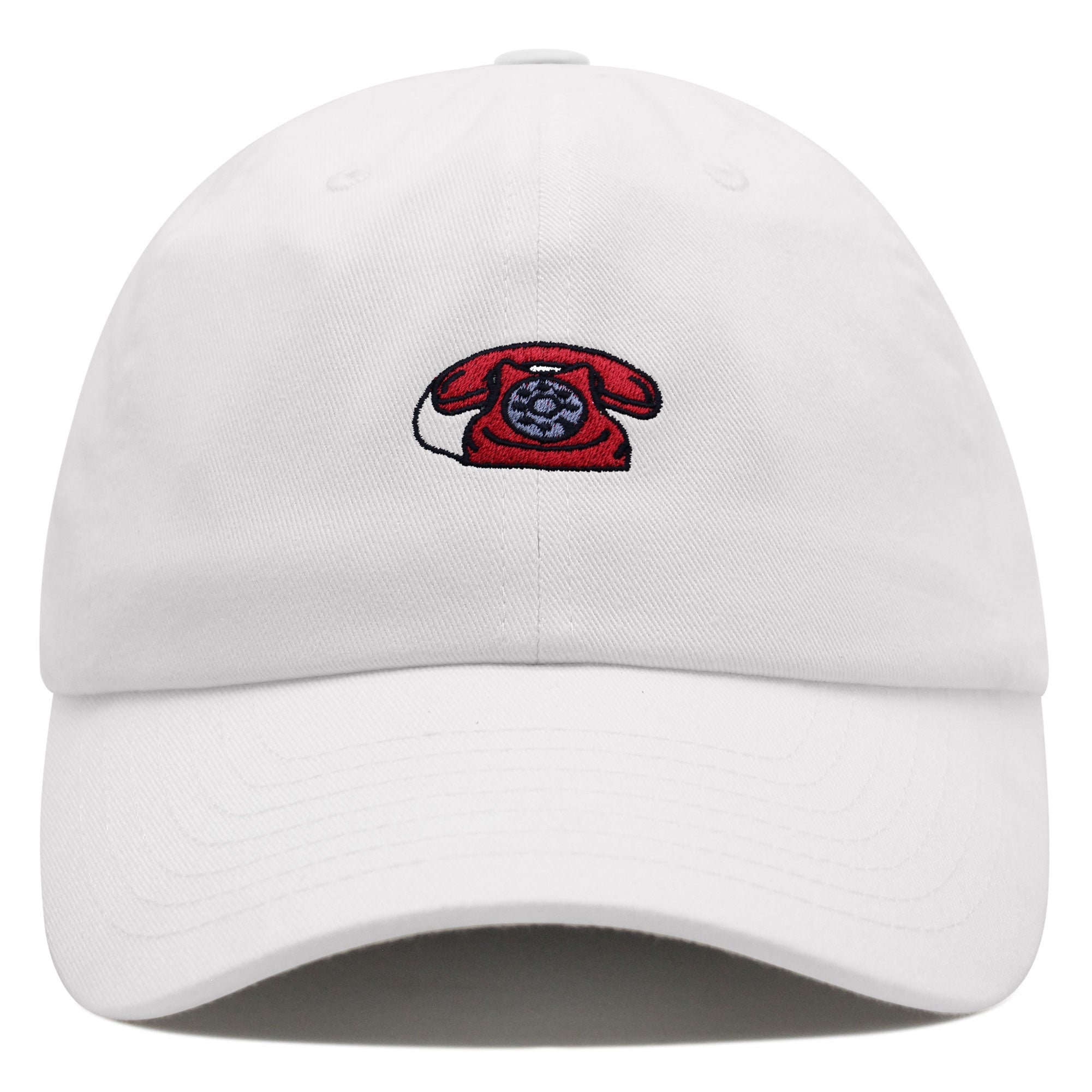 vintage telefon premium vaterhut gestickte baseballkappe old school 6837