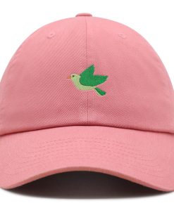 vogel premium vaterhut gestickte baseballkappe grün 5312