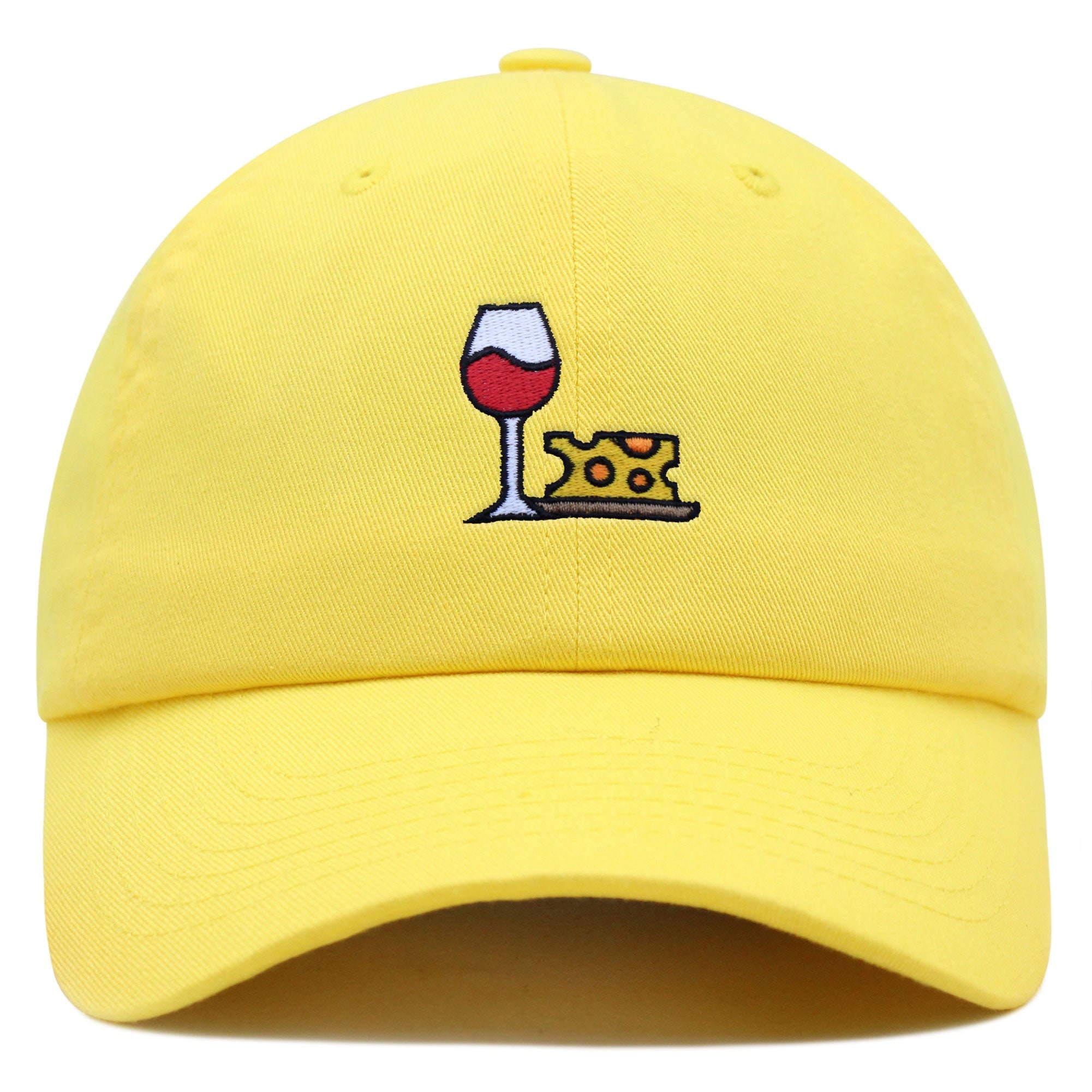 Wein und Käse Premium Vaterhut Gestickte Baseballkappe Weingut Logo wein und käse premium vaterhut gestickte baseballkappe weingut logo 7285