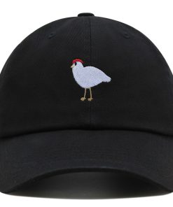 Weißes Huhn Premium Vaterhut Gestickte Baumwoll Baseballkappe Kentucky weißes huhn premium vaterhut gestickte baumwoll baseballkappe kentucky 7228