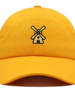 Windmühle Premium Vaterhut Gestickte Baseballkappe Bauernhöfe windmühle premium vaterhut gestickte baseballkappe bauernhöfe 1765