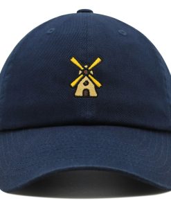 Windmühle Premium Vaterhut Gestickte Baseballkappe Bauernhöfe windmühle premium vaterhut gestickte baseballkappe bauernhöfe 4131