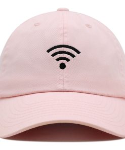 wlan symbol premium vaterhut gestickte baseballkappe logo internet 6081