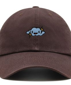 Wolke Premium Vaterhut Gestickte Baseballkappe Blitz Donner wolke premium vaterhut gestickte baseballkappe blitz donner 1659