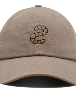 wurm einfach premium vaterhut gestickte baumwoll baseballkappe insekt 6366