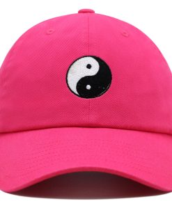 Ying Yang Premium Vaterhut Gestickte Baseballkappe Asiatische Meditation ying yang premium vaterhut gestickte baseballkappe asiatische meditation 5864