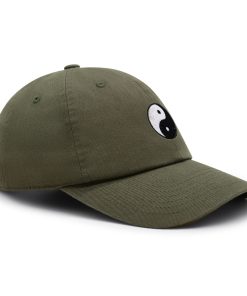 Ying Yang Premium Vaterhut Gestickte Baseballkappe Asiatische Meditation ying yang premium vaterhut gestickte baseballkappe asiatische meditation 7782