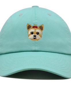 Yorkshire Terrier Premium Vaterhut Gestickte Baseballkappe Welpe Yorkie yorkshire terrier premium vaterhut gestickte baseballkappe welpe yorkie 6777