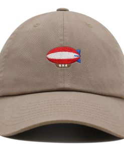 zeppelin premium vaterhut gestickte baseballkappe niedlich 5247