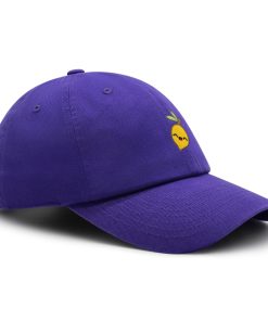 Zitrone Premium Vaterhut Gestickte Baseballkappe Vegan Gemüse zitrone premium vaterhut gestickte baseballkappe vegan gemüse 4475