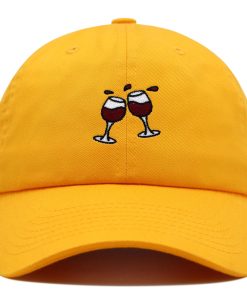 Zwei Tassen Wein Premium Vaterhut Gestickte Baseballkappe Rotwein Traube zwei tassen wein premium vaterhut gestickte baseballkappe rotwein traube 1815