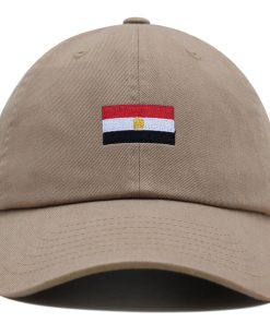 ägypten flagge premium vaterhut gestickte baumwoll baseballkappe länderflaggen serie 7221