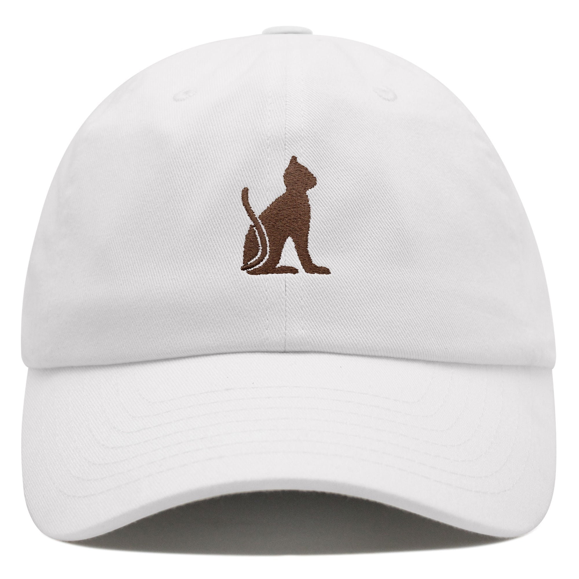 ägyptische katze premium vaterhut gestickte baumwoll baseballkappe ägyptische hieroglyphen 3872