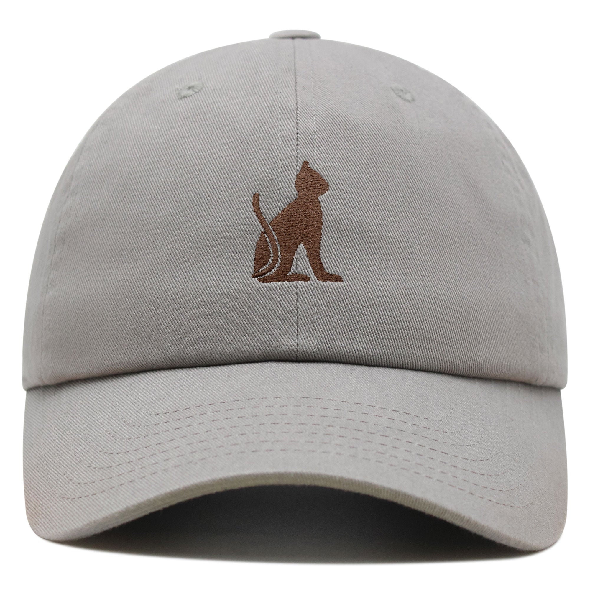 ägyptische katze premium vaterhut gestickte baumwoll baseballkappe ägyptische hieroglyphen 5326