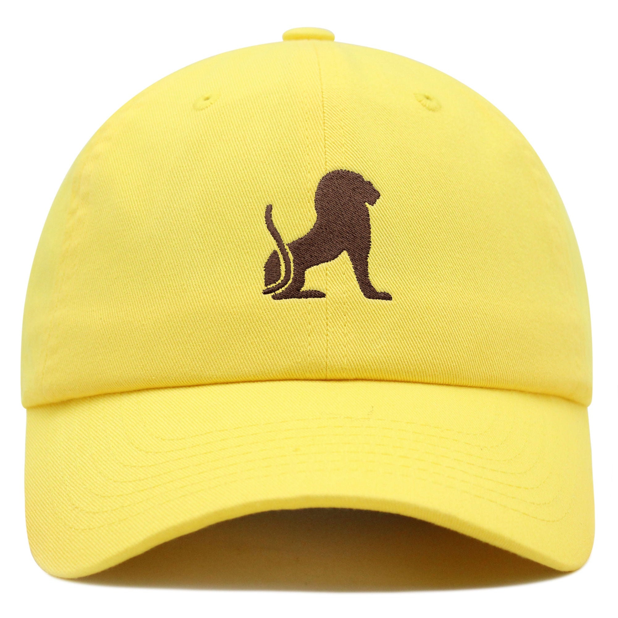 Ägyptischer Löwe Premium Vaterhut Gestickte Baumwoll Baseballkappe Ägyptische Hieroglyphen ägyptischer löwe premium vaterhut gestickte baumwoll baseballkappe ägyptische hieroglyphen 4489